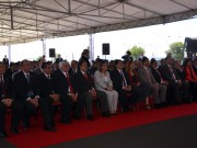 Acto de entrega de viviendas en el Palacio de Gobierno