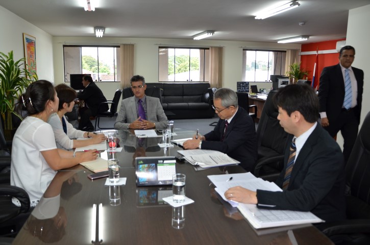 Reunión del Presidente del INCOOP con Representantes de la JICA de Japón (24/Feb)