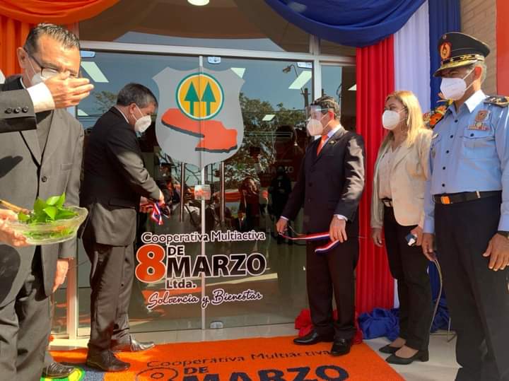 INCOOP EN LA INAUGURACIÓN DE LA FILIAL DE LA COOPERATIVA 8 DE MARZO LTDA. 4/06/2021