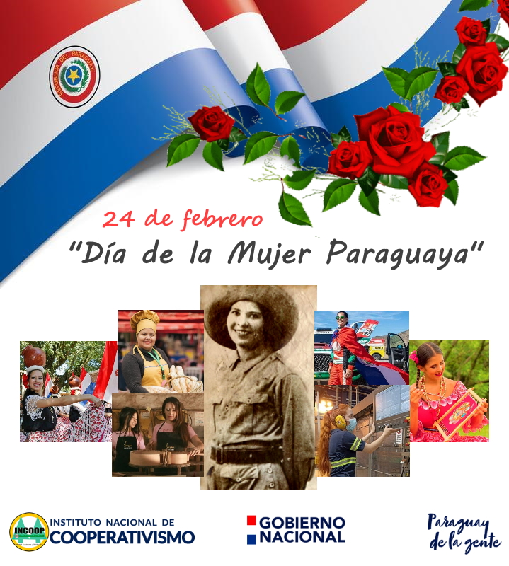24 de febrero Día de la Mujer Paraguaya