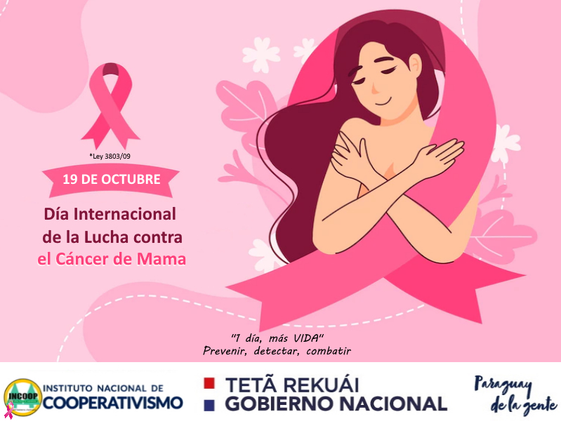 19 de octubre Día Mundial de la lucha contra el cancer de mama incoop 2022