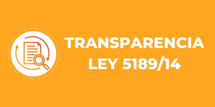 LEY TRANSPARENCIA INCOOP 5189/14