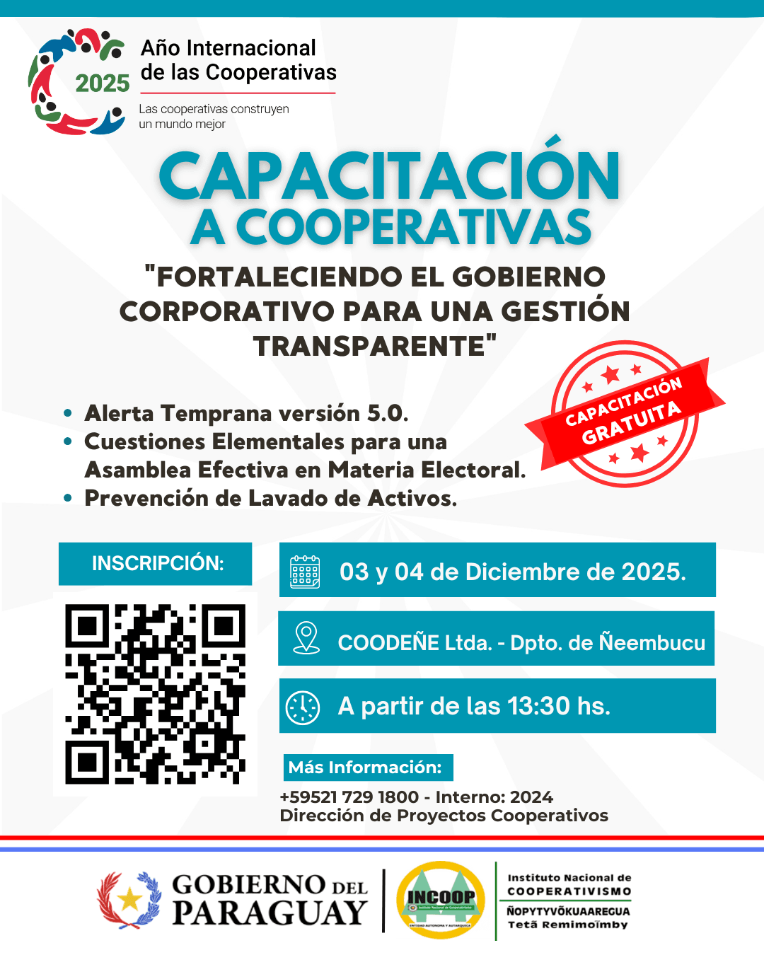 Capacitación a Cooperativas