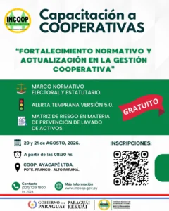 Capacitación 21 y 22 Agosto 2026