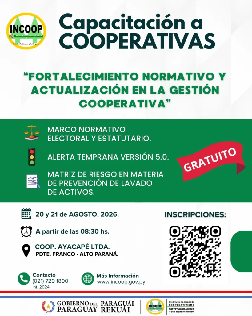Capacitación 21 y 22 Agosto 2026